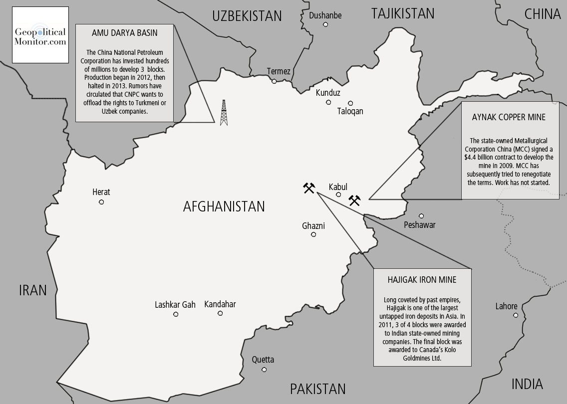 Investment Map Afghanistan