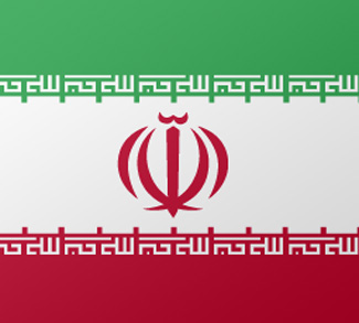Iran national flag.