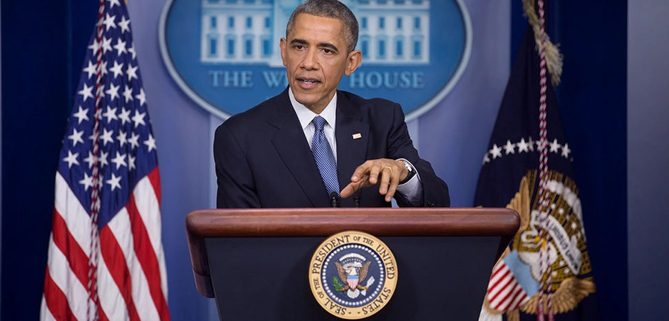                cc Obama White HOuse, modified, https://obamawhitehouse.archives.gov/blog/2014/12/19/americas-resurgence-real-president-obama-reflects-2014
              