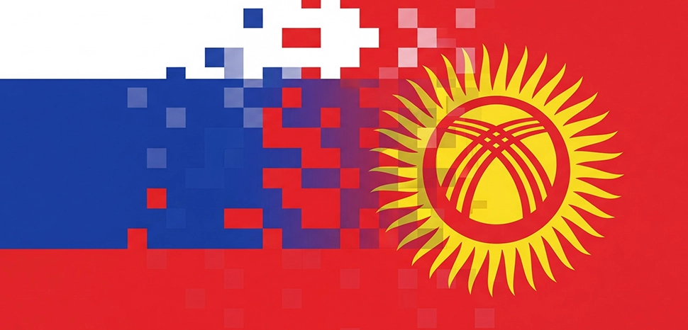                 Russia Kyrgyzstan flags, Generated by Google Gemini on July 27, 2025.
              