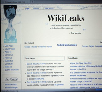 Wikileaks.org Posts Over 90,000 U.S. Military Reports From Afghanistan