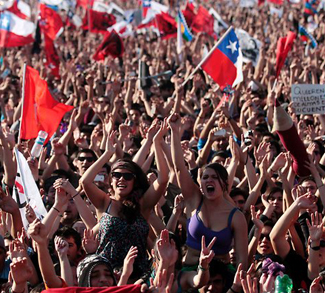 Chile economic outlook and youth unrest