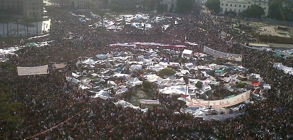                 cc Mona, modified, https://en.m.wikipedia.org/wiki/File:Tahrir_Square_during_8_February_2011.jpg
              