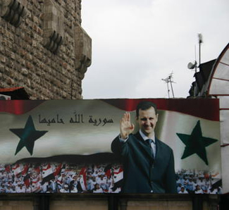 Bashar al-Assad Billboard in Syria