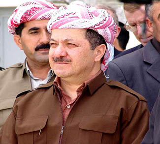 Iraqi Kurdistan president Barzani, a key player in the Syrian civil war and the conflict in Iraq.