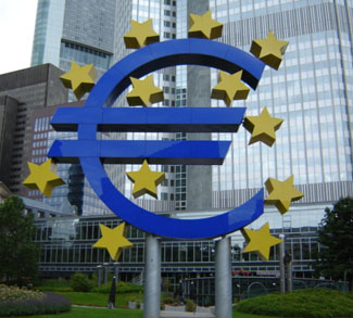 Euro Symbol with stars