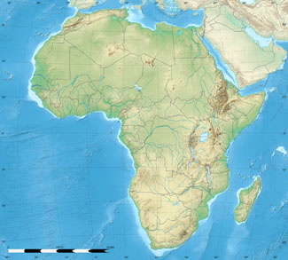 Geological map of Africa