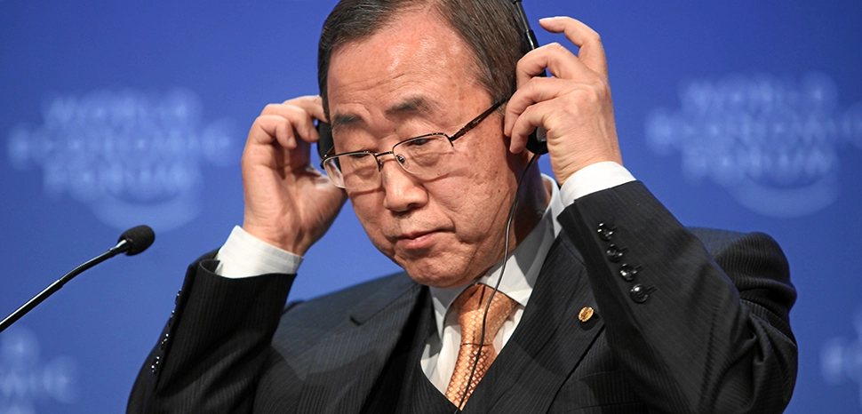                 cc WEF, modified, https://en.wikipedia.org/wiki/File:Ban_Ki-moon_20090129.jpg
              