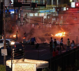 Street protests in Venezuela