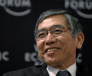 Bank of Japan Governor Haruhiko Kuroda cc Sebastian Derungs