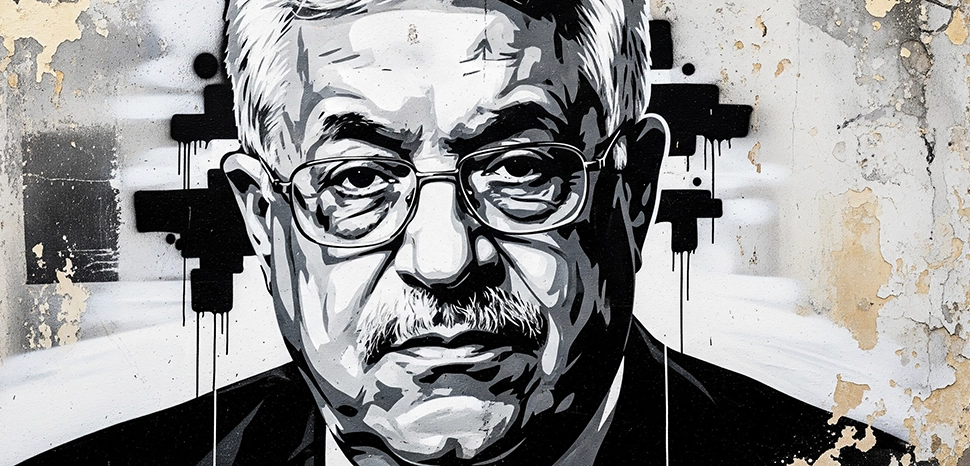                 Mahmoud Abbas, Generated by Google Gemini on August 4, 2025.
              