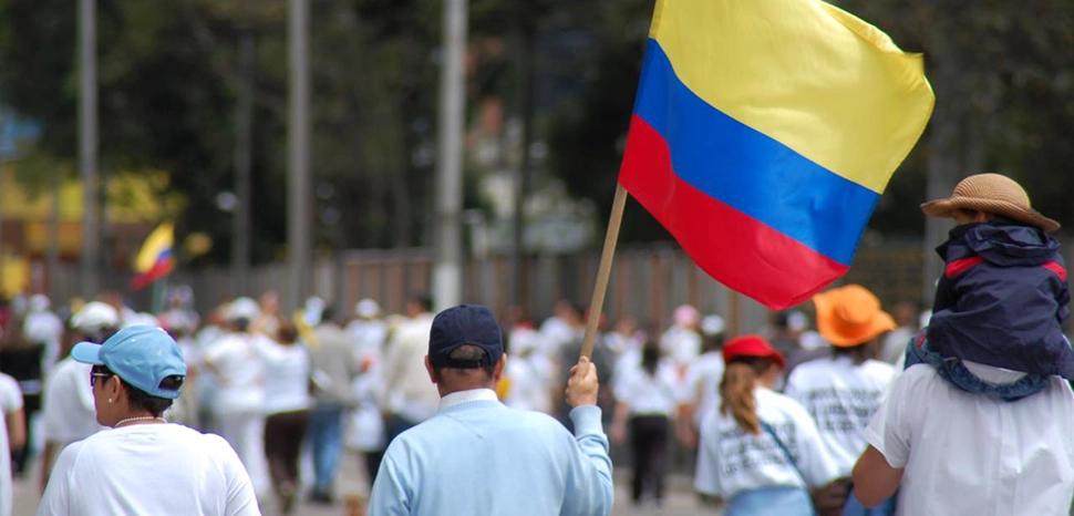                 cc Alcortes, modified, https://www.flickr.com/photos/7500103@N06/3578510828, peaceful protest in 2006.
              
