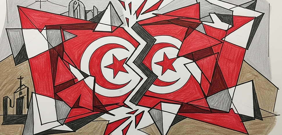 Tunisia Flag, Generated by Google Gemini on August 5, 2025.