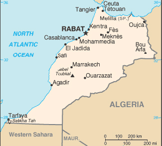 CIA Factbook Morocco, CC CIA Factbook