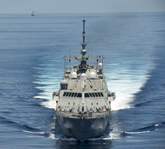 Littoral Combat Ship USS Fort Worth, cc Flickr Naval Surface Warriors