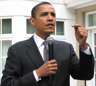 ObamaSpeech5, cc Flickr Steve Jurvetson, modified, https://creativecommons.org/licenses/by/2.0/