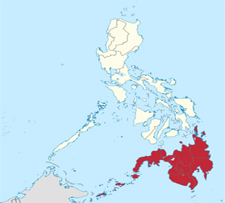 Mindanao, cc Wikicommons TUBS, cc 3.0, modified,