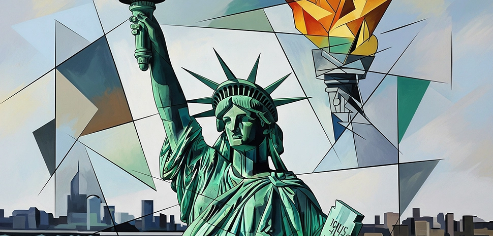 Generated by Google Gemini AI on August 8, 2025. All flags, maps, and likenesses contained within this image are not necessarily accurate representations of reality.