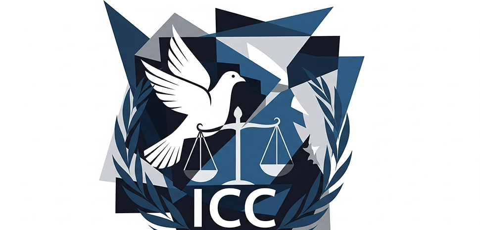Abstraction of ICC logo, Generated by Google Gemini AI on August 10, 2025. All flags, maps, and likenesses contained within this image are not necessarily accurate representations of reality.