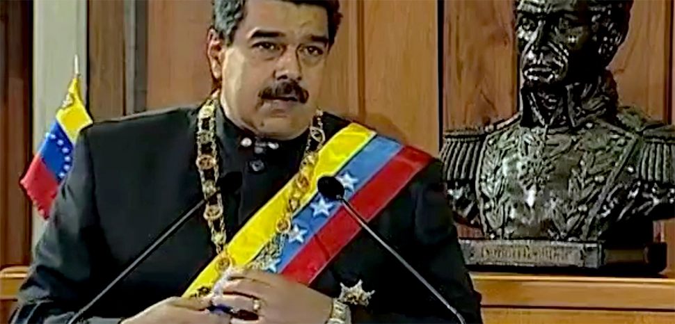 cc Government of Venezuela, modified, https://en.m.wikipedia.org/wiki/File:Nicolas_Maduro_February_2017.png