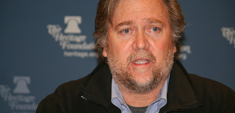 Steve Bannon, cc Flickr Don Irvine, modified, https://creativecommons.org/licenses/by-sa/2.0/