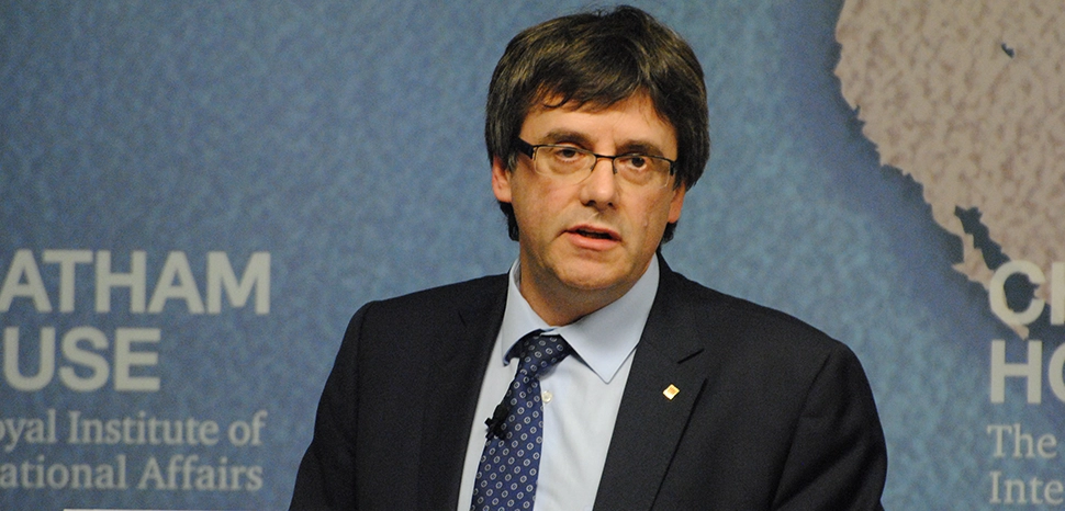 Puigdemont, cc Flickr Chatham House, modified, https://creativecommons.org/licenses/by/2.0/
