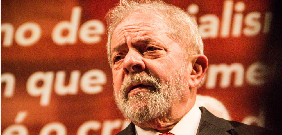 Former president Luiz Inácio Lula da Silva, cc Flickr Mídia NINJA, modified, https://creativecommons.org/licenses/by-sa/2.0/