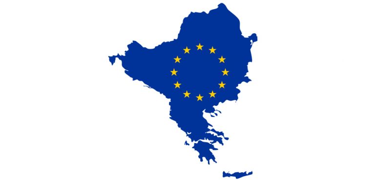EuBALK, cc Cradel, wikicommons, modified, https://commons.wikimedia.org/wiki/File:Balkan_EU.svg