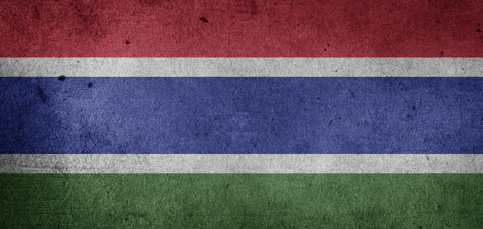 GambiaFlag, cc Pixabay https://pixabay.com/en/flag-the-gambia-gambia-africa-1198964/, modified,
