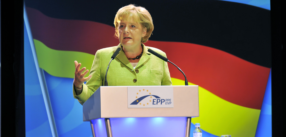                 MerkelEPP, cc Flickr European People's Party, modified, https://creativecommons.org/licenses/by/2.0/
              
