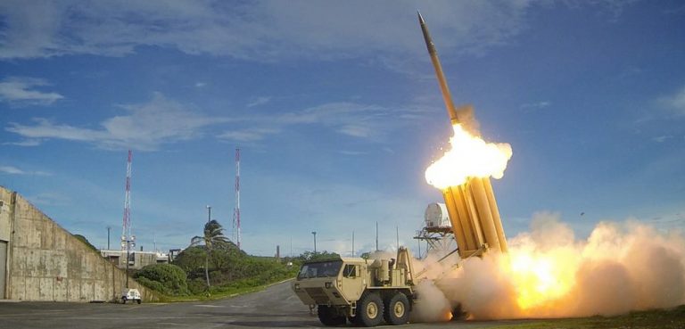 THAAD, cc Flickr Mark Holloway, modified, https://creativecommons.org/licenses/by/2.0/, originally released by US Army