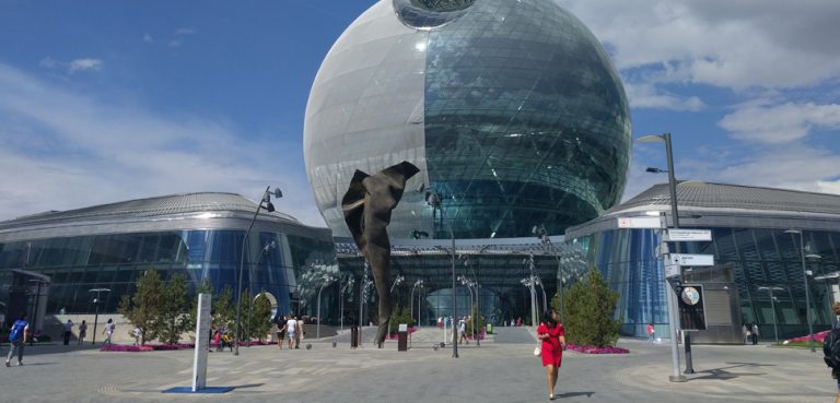 Astana, cc Flickr amanderson2, modified, https://creativecommons.org/publicdomain/mark/1.0/