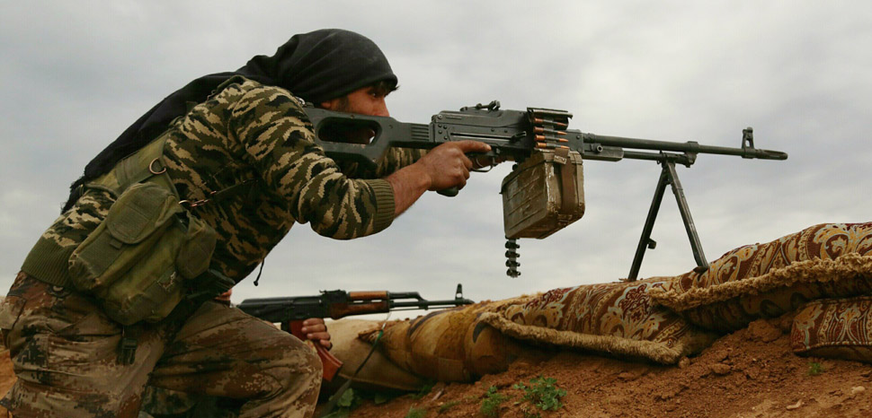 Kurdish YPG in Syria, cc Kurdishstruggle Flickr, modified, https://creativecommons.org/licenses/by/2.0/
