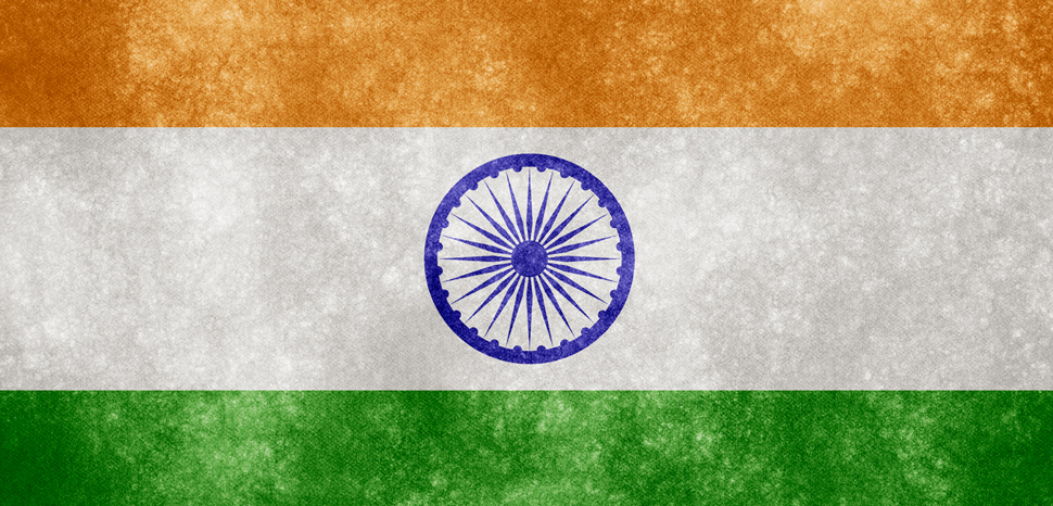 IndiaFlag, cc Flickr Nicolas Raymond, modified, http://freestock.ca/flags_maps_g80-india_grunge_flag_p1037.html, https://creativecommons.org/licenses/by/2.0/