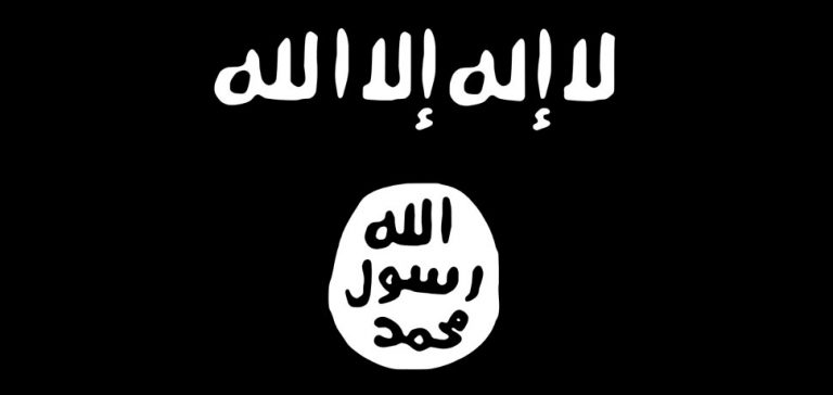 ISISflag, https://en.wikipedia.org/wiki/Islamic_State_of_Iraq_and_the_Levant_%E2%80%93_Khorasan_Province#/media/File:AQMI_Flag_asymmetric.svg
