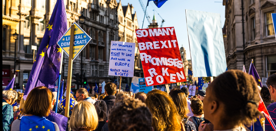                 BrexitProtest, cc Flickr Ed Everett, modified, https://creativecommons.org/licenses/by/2.0/
              