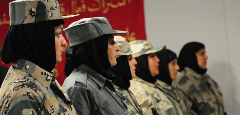 Afghan police prepare to graduate, cc Flickr NATO Training Mission-Afghanistan, modified, https://creativecommons.org/licenses/by-sa/2.0/