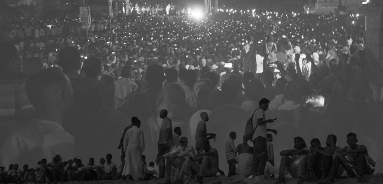 Sudan Protests, cc Flickr sari omer, modified, https://creativecommons.org/publicdomain/mark/1.0/