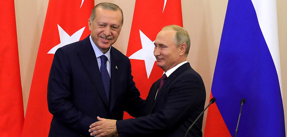                 Presidents Erdogon and Putin, cc Kremlin.ru, modified, http://en.kremlin.ru/events/president/news/58574
              