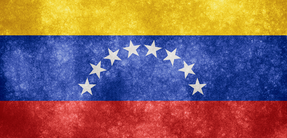 VenezuelaFlag, cc Flickr Nicolas Raymond, modified, CC 3.0, http://freestock.ca/flags_maps_g80-venezuela_grunge_flag_p1086.html