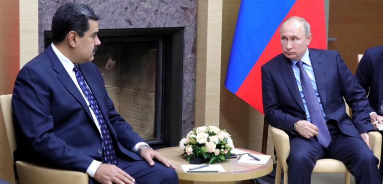 cc kremlin.ru, modified, https://commons.wikimedia.org/wiki/File:Vladimir_Putin_and_Nicolas_Maduro_(2018-12-05)_02.jpg