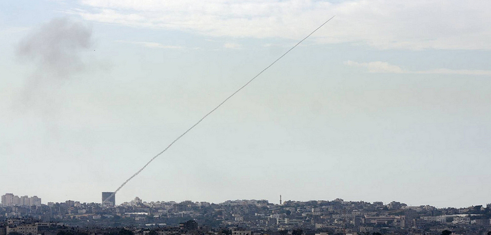 cc paffairs_sanfrancisco, modified, https://en.wikipedia.org/wiki/File:A_rocket_fired_from_a_civilian_area_in_Gaza_towards_civilian_areas_in_Southern_Israel.jpg