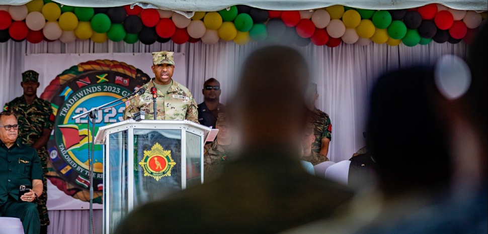 2023 US-Guyana military exercises; cc us military, modified, https://www.army.mil/article/268376/multinational_exercise_tradewinds_2023_begins_in_guyana