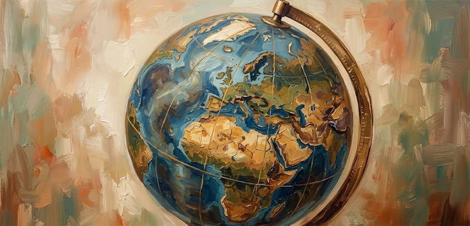 Generated by Google Gemini AI on May 25, 2026. All flags, maps, and likenesses contained within this image are not necessarily accurate representations of reality.