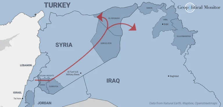 Israel’s David’s Corridor: Redrawing the Levant Map