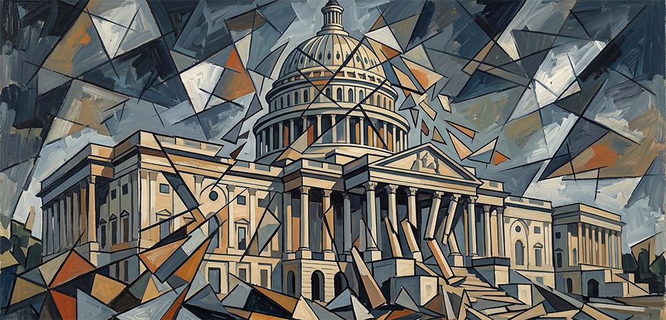 Generated by Google Gemini AI on April 8, 2026. All flags, maps, and likenesses contained within this image are not necessarily accurate representations of reality.