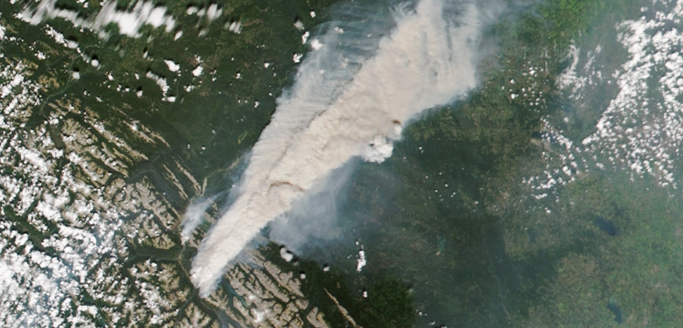 Wanmei Liang, NASA Earth Observatory, via the NOAA-20 satellite, modified, https://commons.wikimedia.org/wiki/File:NASA_Jasper_fire_image_unlabelled.jpg